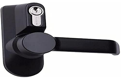 Cisa 107078380, Comando Esterno Per Maniglioni Antipanico Serie Fast E Prestige, Nero, Disabilitazione Maniglia Con Chiave