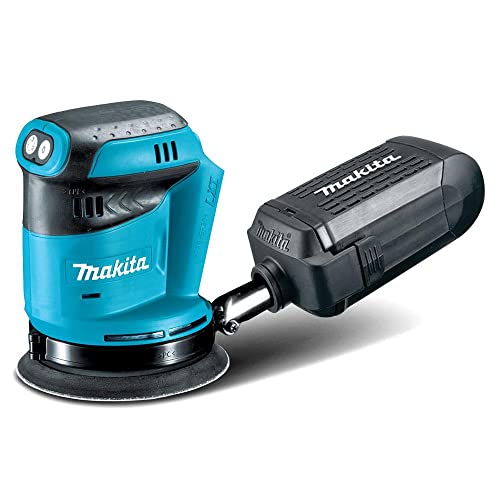 Makita Dbo180Z Dbo180Z-Lijadora Rotorbital 18V Litio 125Mm, Nero, S