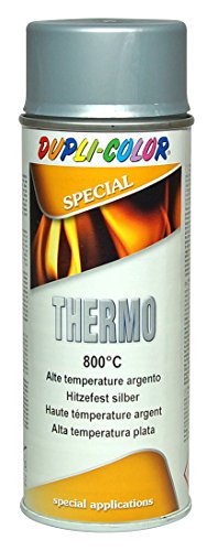 Dupli Color 401069 Thermo Vernice Spray, 800 Gradi Celsius, 400 Ml, Argento