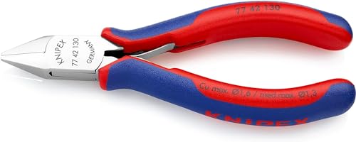Knipex Tronchese Laterale Per Elettronica Rivestiti In Materiale Bicomponente 130 Mm 77 42 130