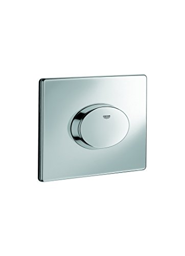 Grohe 38565000 Skate Air Piastra Di Azionamento Wc, Installazione Orizzontale, Cromo