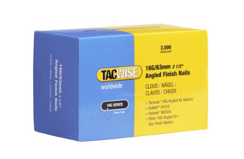 Tacwise 16G Chiodi Angolati A Stecca, Inclinati Da 63 Mm