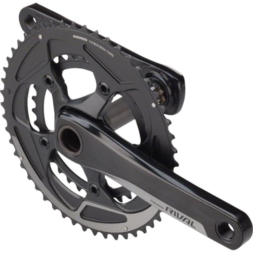 Sram 710845750243, Guarnitura Rival22 Gxp 175Mm 50-34 Unisex Adulto, Multicolore, Standard