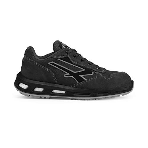 U-Power Red Lion Carbon, Scarpe Antinfortunistiche Unisex, Scarpe Da Ginnastica In Pelle Leggere, Flessibili, Antiperforazione, Con Suola Infinergy, C