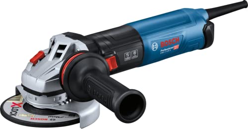 Bosch Professional Smerigliatr. Angol. Gws 17-125 S (1700 Watt, Imp. Suppl., Cuffia Di Prot., Cuffia Di Prot.Antitaglio Con Clip, Filtro Polv.,Chiave