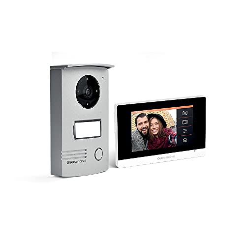 Scs Sentinel Pvf0040 Videocitofono, Bianco, 4.3+