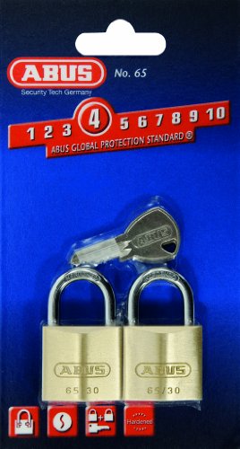 Abus - Confezione Da Due Lucchetti 65/30