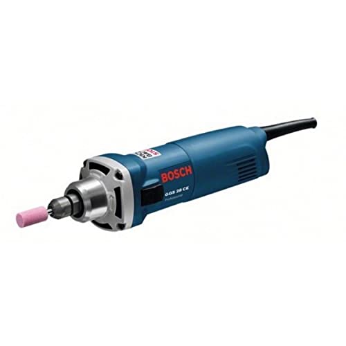 Bosch Professional Smerigliatrice Assiale Ggs 28 Ce (Motore Da 650 Watt, Incl. Pinza 6 Mm E 2 Chiavi Fisse Da 19)