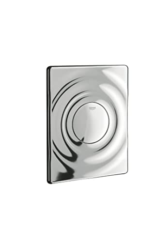 Grohe 37063000 Surf Piastra Di Azionamento Per Flussometro Ad Incasso, Cromo