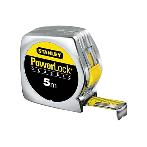 Stanley 1-33-191 Flessometro, Argento, 5 M X 19 Mm