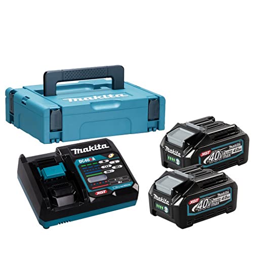 Makita 191J97-1 Power Source Kit Bl4040X2 + Dc40Ra Makpac 1