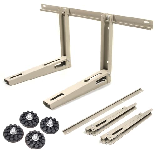 Maclean Mc-622 Supporto Staffa Universale Da Parete Per Condizionatore D'Aria Fino A 100Kg