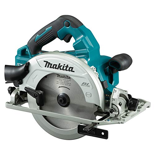 Makita Dhs782Zj - Sega A Mano A Batteria, Lama Ø 190 Mm, Lampada A Led, Avvio Delicato, Freno Motore, Dimensioni 755 X 450 X 488 Mm, Colore: Blu