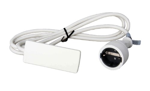 Schulte 151000155300 - Ciabatta Con Prese Schuko Evoline, Colore: Bianco