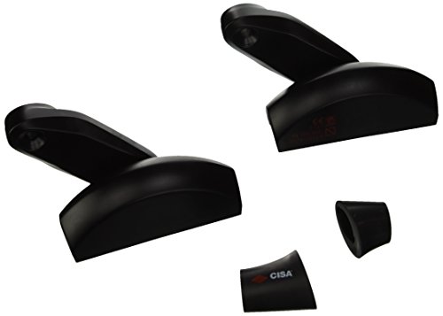 Cisa 159016100, Maniglione Antipanico Fast Push, Verniciato Nero, Versione Componibile Senza Scrocco Centrale