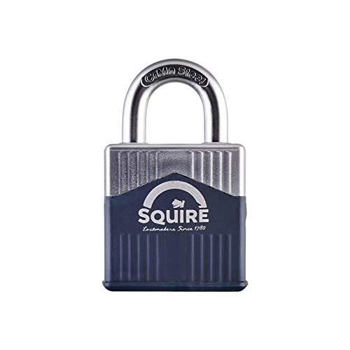 Henry Squire & Sons Warrior 45 Lucchetto Ad Arco Aperto, Blu, 45 Mm
