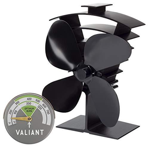 Valiant Ventilatori Da Cucina Premium Iv E Termometro Magnetico Neri