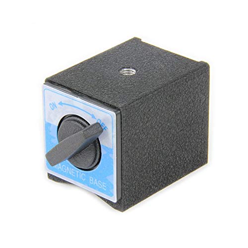 Base Magnetica Commutabile Con Foro Di Montaggio M8 Per Maschere A Rilascio Rapido, Fissaggi E Applicazioni Di Sollevamento - 63Mm X 50Mm X 55Mm Alto