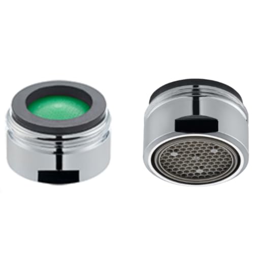 Schläfer 160016 | Aeratore M24 Universale Anticalcare Per Rubinetto, Filetto Esterno M24X1 Rompigetto Perlator, Compatibile Con Neoperl Risparmio Acqu