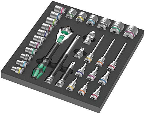 Wera, 9722 Depósito Espuma Jgo Carr. Zyklop 8000 C Set 1