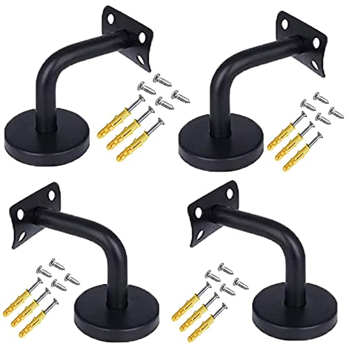 4 Pezzi Staffe Per Corrimano, Staffe Per Corrimano A Parete, Staffa Montaggio Parete Per Corrimano, Acciaio Inossidabile Staffa Corrimano, Per Barra C