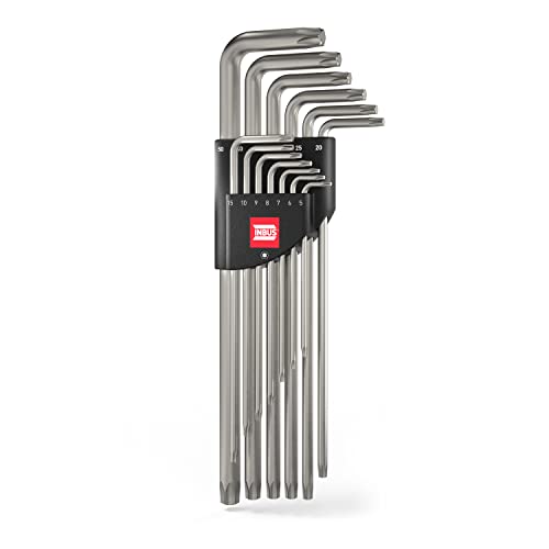 Torx Set Di Chiavi 13Pz, Tx5–Tx50 — Made In Germany (Inbus® 74216)