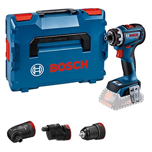 Bosch Professional 18V System Trapano-Avvitatore A Batteria Gsr 18V-90 Fc (Flexiclick System, Coppia Massima 64 Nm, Motore Brushless, 2 Velocità, Incl