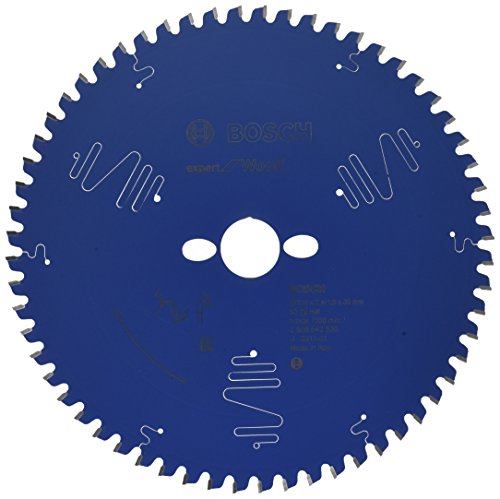 Bosch Accessories Lama Per Sega Circolare Expert For Wood, Legno, 254 X 30 2, 4 Mm, 60 Denti, Accessorio