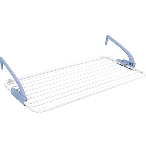 Gimi Gim053 Stendibiancheria Da Balcone Ghibli Regolabile, Bianco