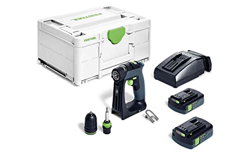 Festool - 576883 - Trapano Avvitatore A Batteria Festool Cxs 18 C 3,0 Plus