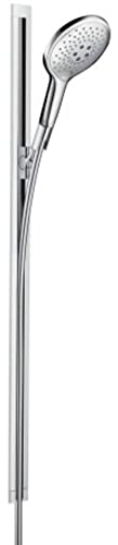 Hansgrohe Raindance Select S Set Doccia 150 3 Getti Con Asta Doccia 90 Cm, Bianco/Cromo, 26626400
