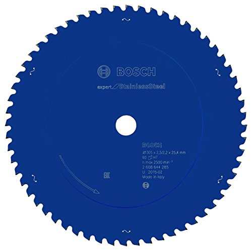 Hoja De Sierra Circular Expert For Stainless Steel 305 X 25,4 X 2,5 X 60 Mm
