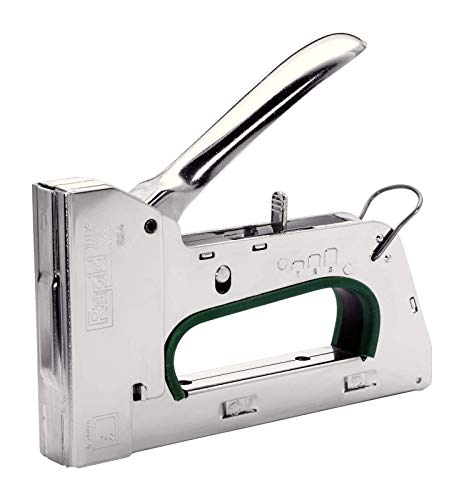 Rapid Grapadora Profesional Manual Pro R34 Para Grapas No. 140, Práctica Grapadora Con 3 Posiciones Ajustables, Gatillo Ergonómico, Y Empuñadura Ergon