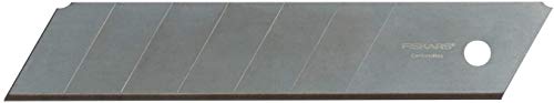 Fiskars Lame A Spezzare, Per Taglierino Fiskars, 25Mm, Acciaio Inox, Pacco Da 5, Carbonmax, 1027233