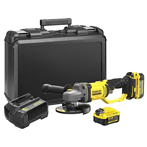 Stanley Fatmax Sfmcg400M2K-Qw Smerigliatrice, 18 V
