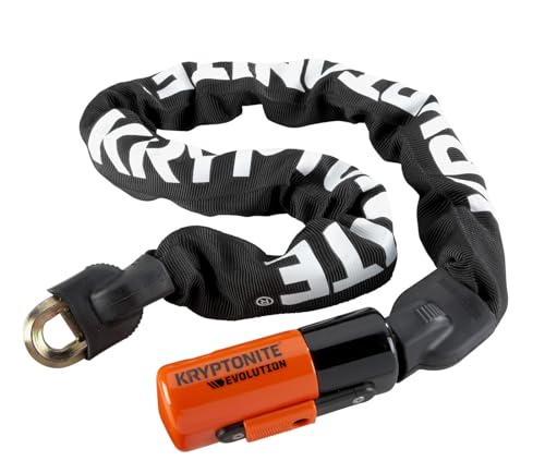 Kryptonite Evolution 1012 Catena Integrata | Antifurto Bici | Livello Di Sicurezza 8/10 | Compatta, Solida E Sicuro Per Tutte Le Biciclette E Cargo| L