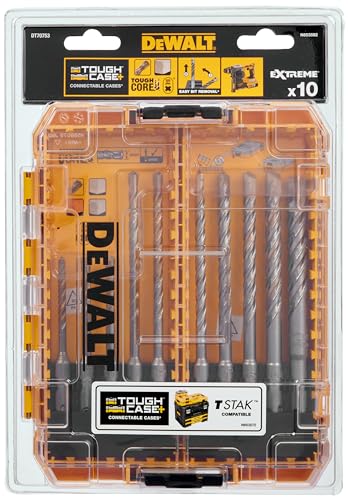 Dewalt Set 10 Punte Sds+ Extreme2 Diametri, Dt70753-Qz