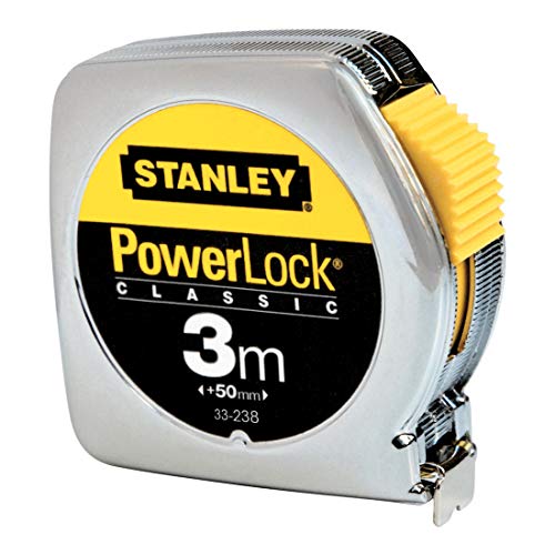 Stanley 1-33-218 Flessometro Powerlock, 3 M X 12,7 Mm