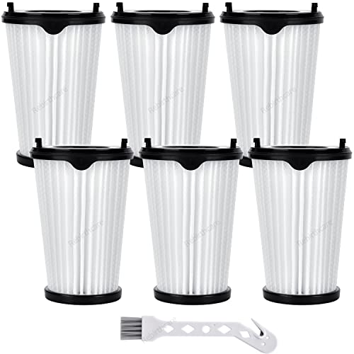 Rebirthcare - 6 Filtri Cx7 Per Aspirapolvere Aeg Ergorapido, Codice Articolo Aef150, Filtro Hepa Di Ricambio Con 1 Spazzola Di Pulizia Per Tutti I Mod
