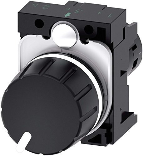 Siemens Sirius – Potenciometro Compatto Rotondo Plastico Nero 4,7 K Ohm