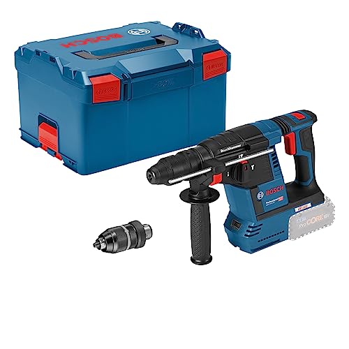Bosch Professional 18V System Gbh 18V-26 F Martello Perforatore A Batteria (Potenza Del Colpo Da 2,6 J, Incl. Mandrino A Cambio Rapido 13 Mm, Impugnat