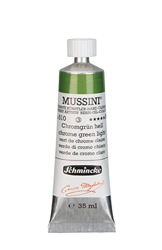 Schmincke Colore Olio Mussini Ml35 Serie 3 510-Verde Cromo Chia