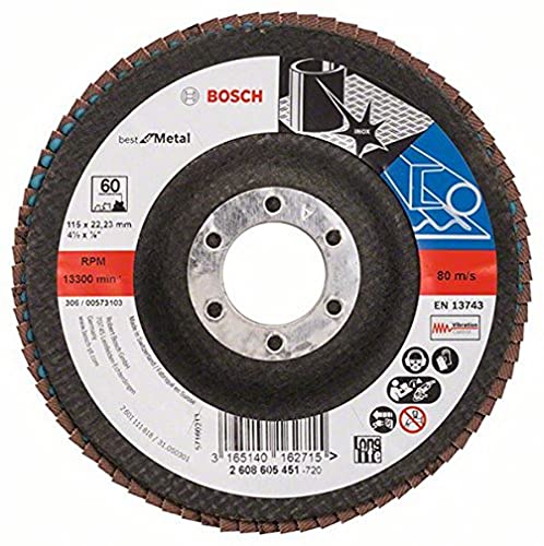 Bosch Professional Lam.X571 Best Metal: 115Mm Cón.Fv G60