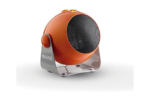 Olimpia Splendid 99402 Caldodesign O Termoventilatore Ceramico 1800 W, Arancio