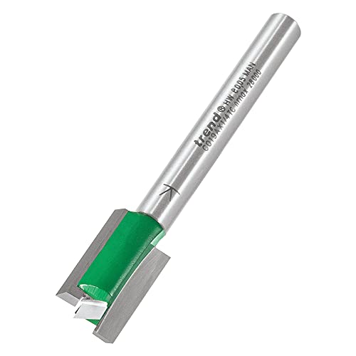 Trend Fresatore Professionale Per Scanalature Quadrate, Gambo Da 12,7 Mm, Diametro Di Taglio 47,6 Mm & Larghezze Di Scanalatura Regolabili Da 3,2 Mm A