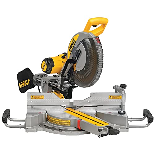 Dewalt Dws780-Qs Troncatrice Radiale Doppio Abbattimento Della Testa, 1675 W, Giallo/Nero, 305 Mm