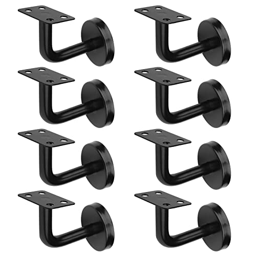 Tsss Supporto Per Corrimano, 8 Pezzi, In Acciaio Inox 201, Per Ringhiera Piatta In Legno O Metallo, Supporto Per Scale, Supporto Per Corrimano, Capaci