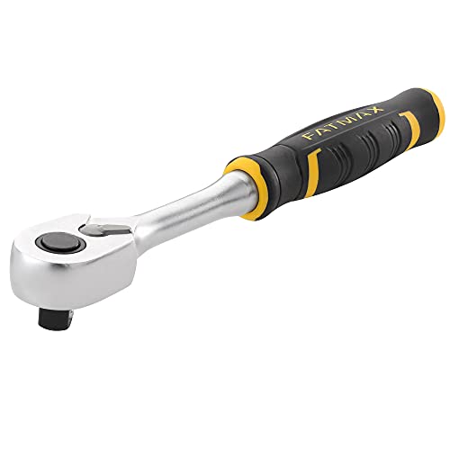 Stanley Fatmax Fmmt82677-0 Cricchetto Fatmax Attacco 3/8", Nero, Cliquet
