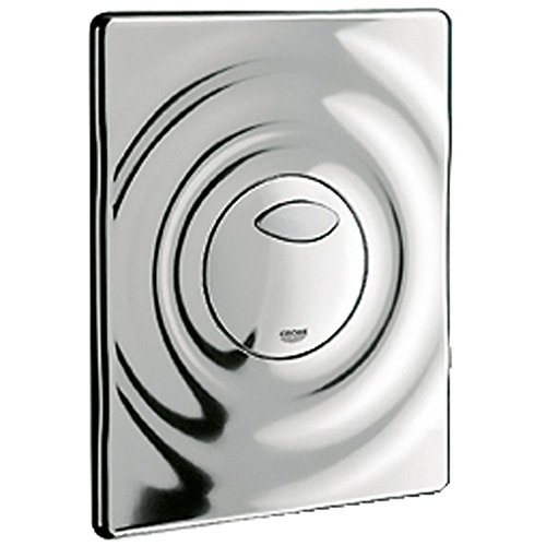 Grohe 38861000 Surf Piastra Di Azionamento Wc, Doppio Scarico, Cromo