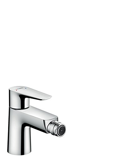Hansgrohe Talis E - Rubinetto Per Bidet Con Scarico A Tirante, Miscelatore Monocomando Per Bidet Con Altezza Bocca 78 Mm, Cromo